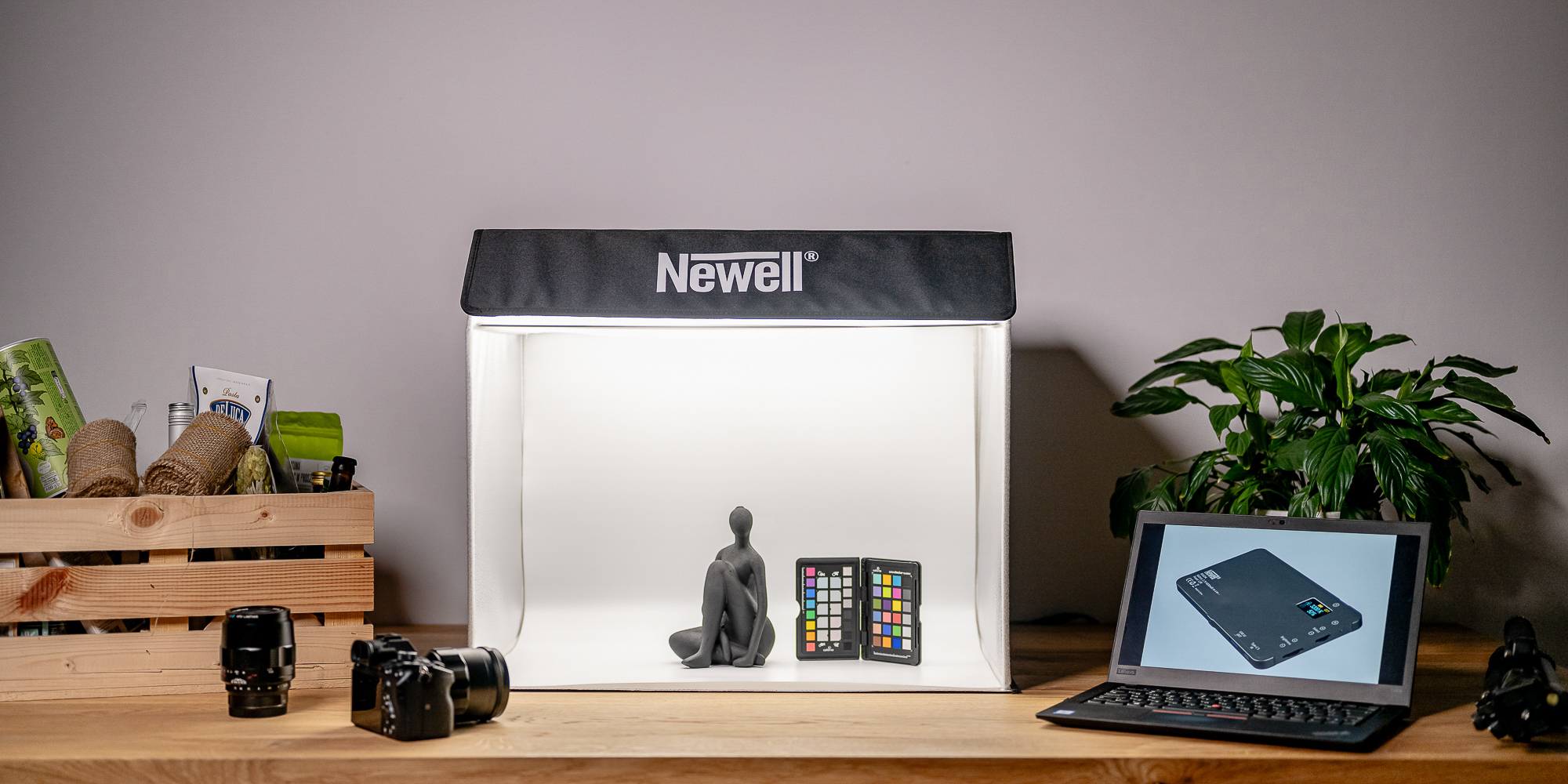 Namiot bezcieniowy Newell M60 do fotografii produktowej